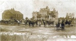 Grading SU Old Oval 1895