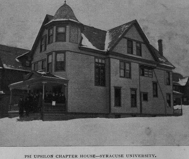 This is a picture of the *Original* Pi Chapter House before the house at 101 College Place was built!